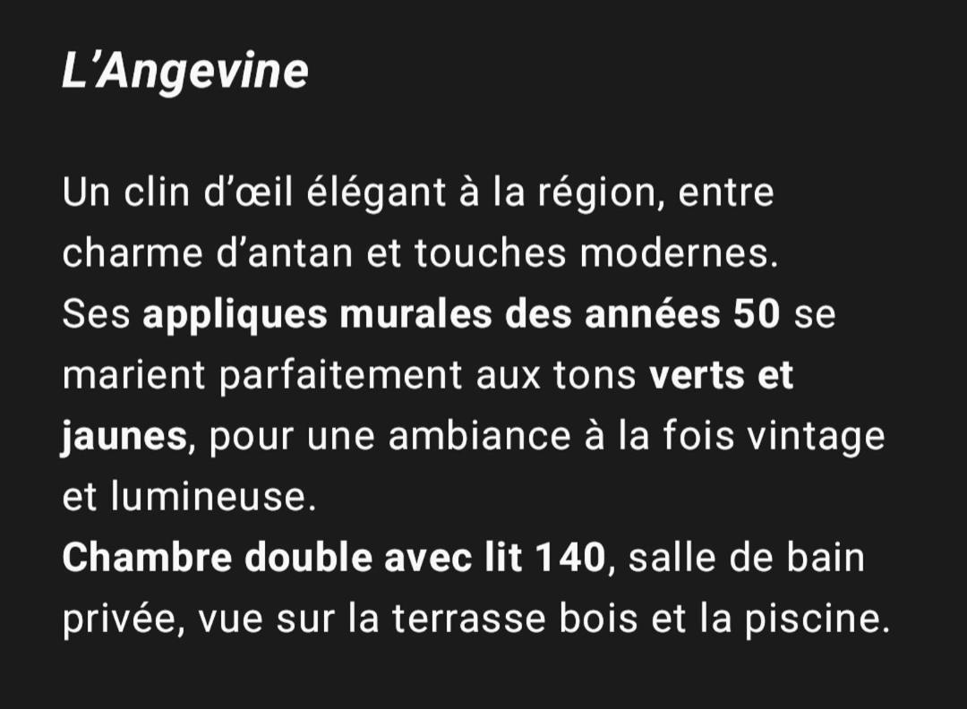 "Chez Lyly Et Juju" Piscine&Sauna Calme 3Chambres Angers Pokój zdjęcie